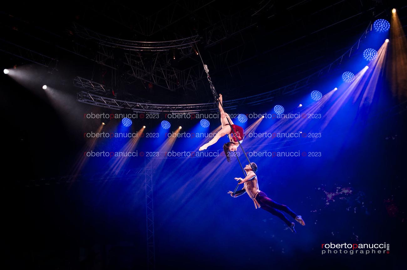 foto spettacolo Le Cirque - New Alis - Palazzo dello Sport 04-01-2023