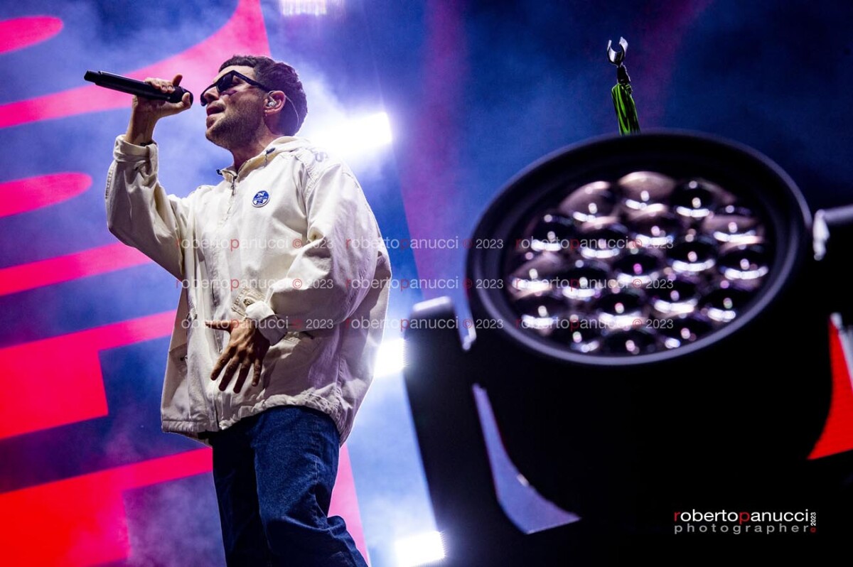 foto concerto Gazzelle - Stadio Olimpico 09-06-2023