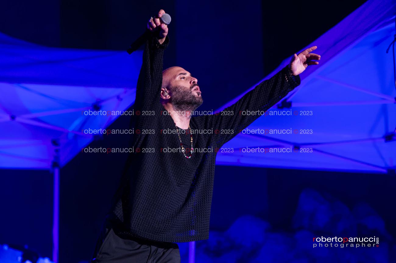 foto concerto Negramaro - Terme di Caracalla 13-06-2023