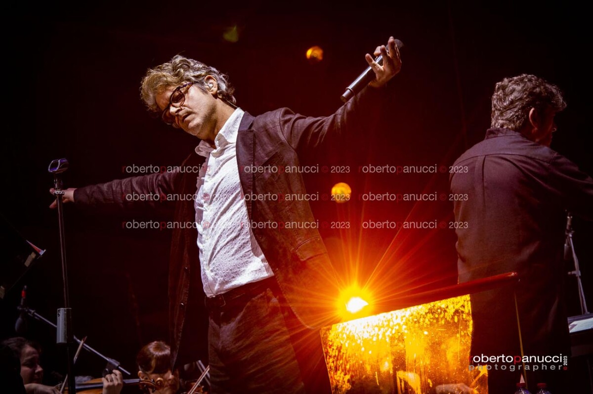 foto concerto Samuele Bersani - Auditorium Parco della Musica 11-06-2023
