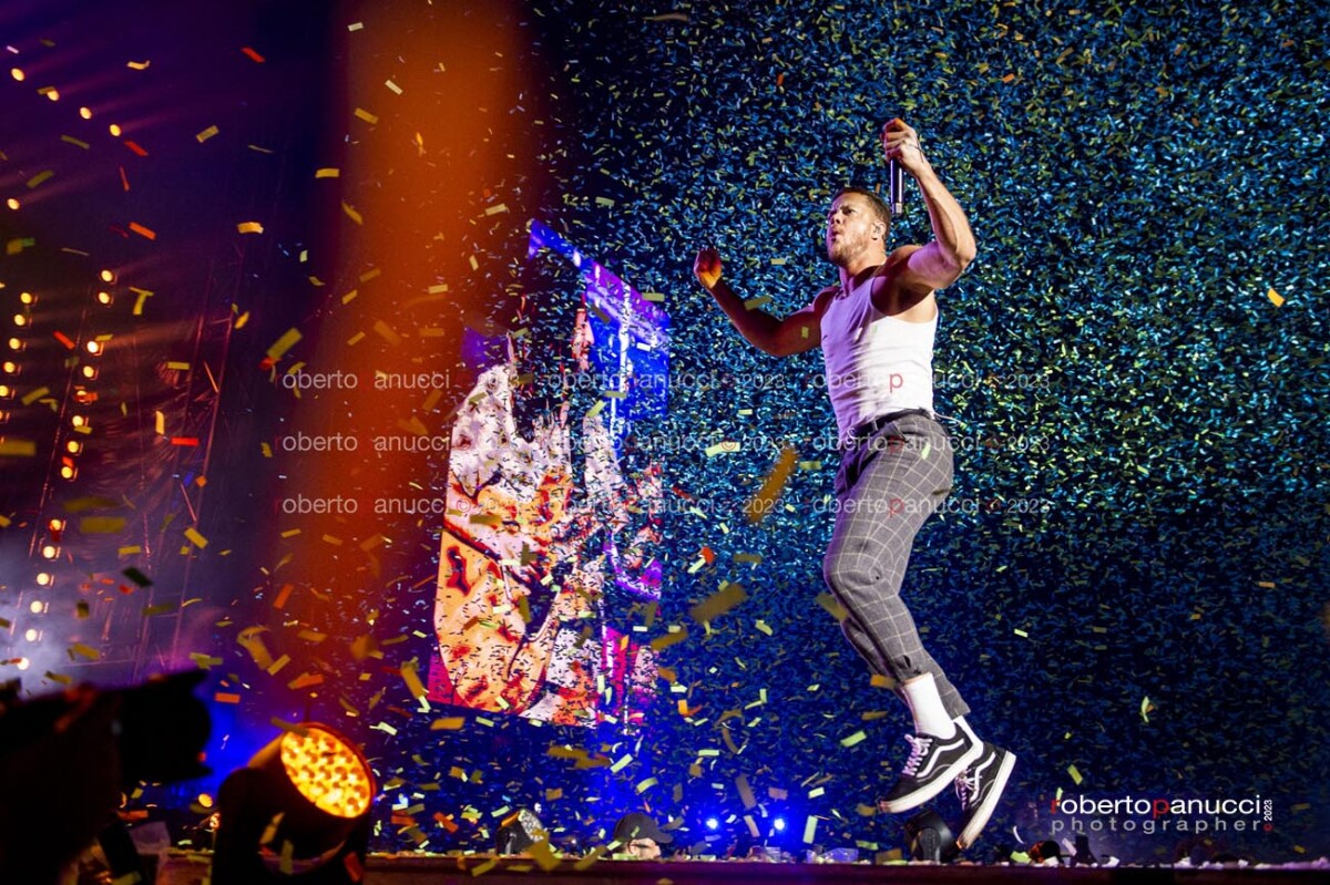 foto concerto Imagine Dragons - Circo Massimo 05-08-2023