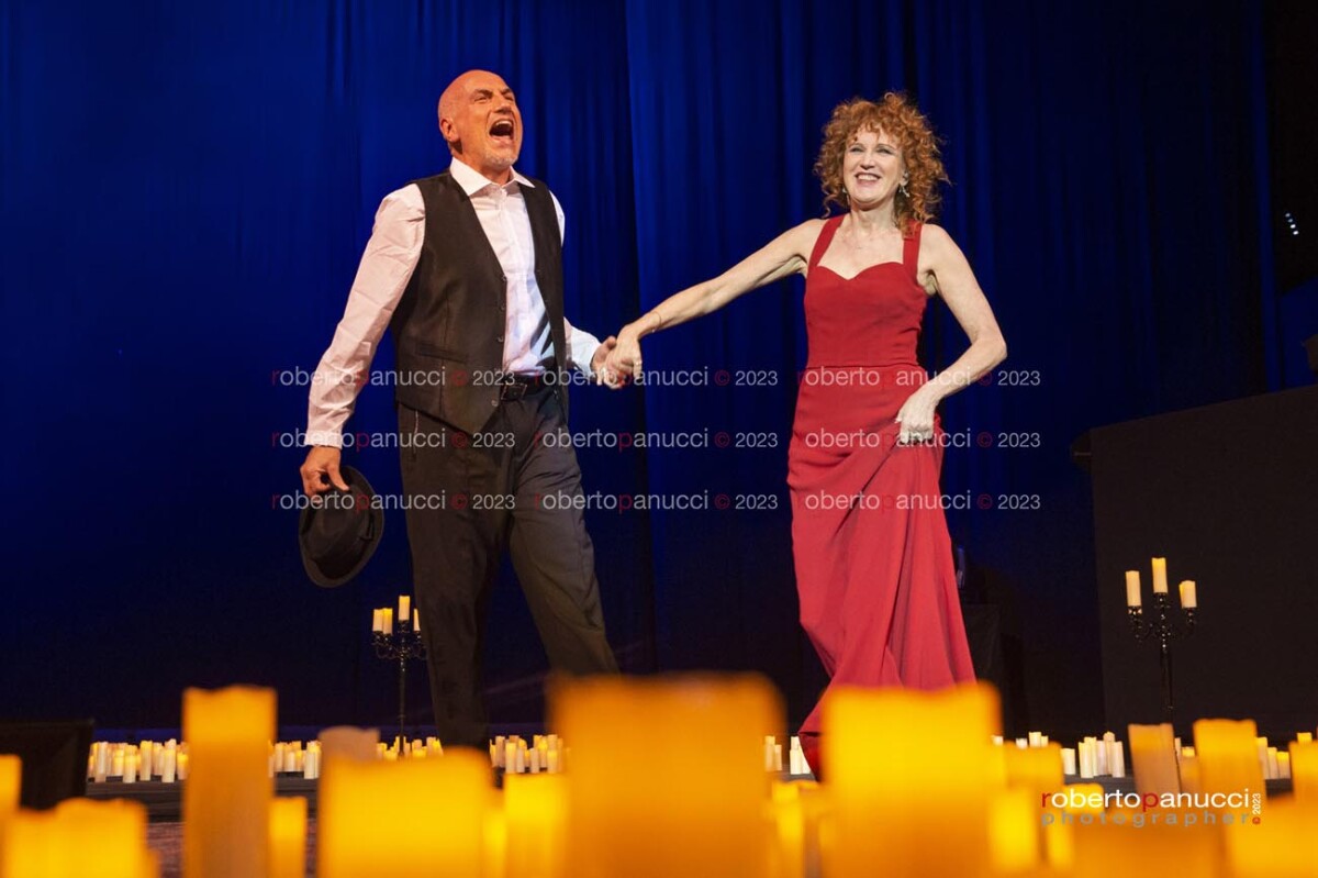 foto concerto Fiorella Mannoia - Danilo Rea - Auditorium Parco della Musica 29-10-2023