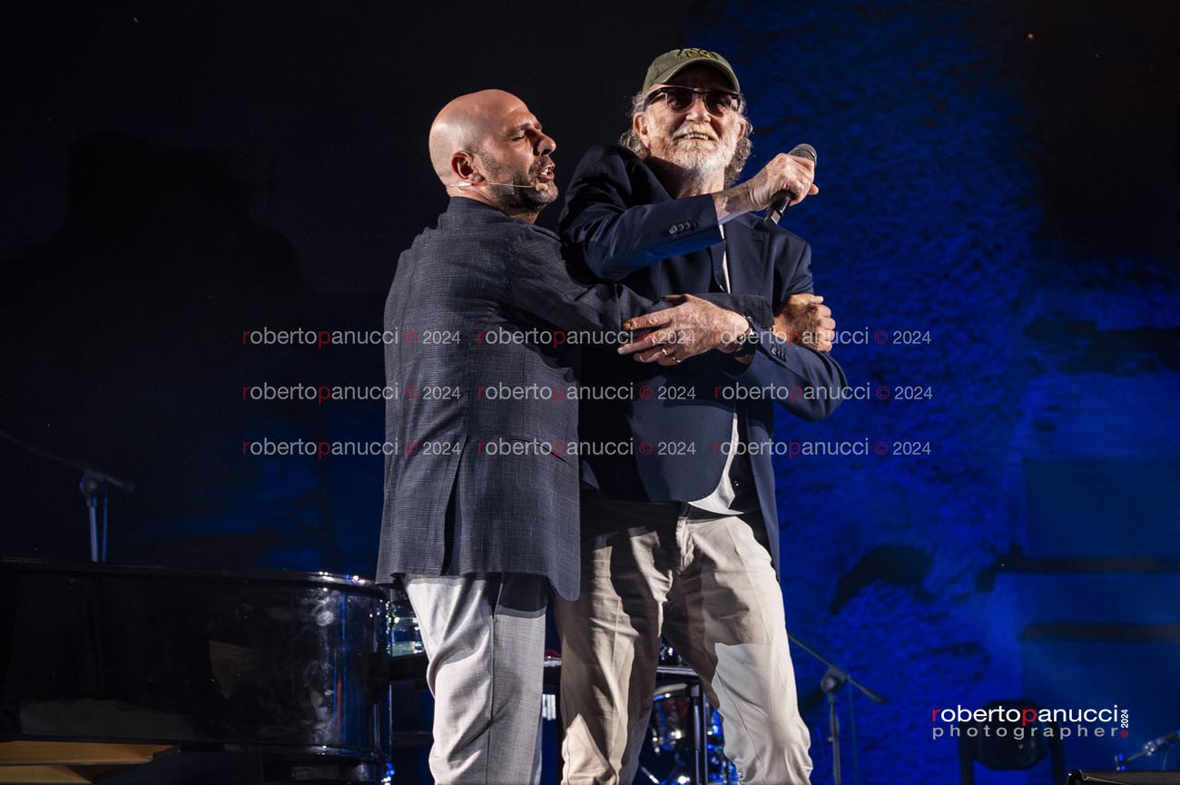 foto concerto Francesco De Gregori - Checco Zalone - Terme di Caracalla 05-06-2024