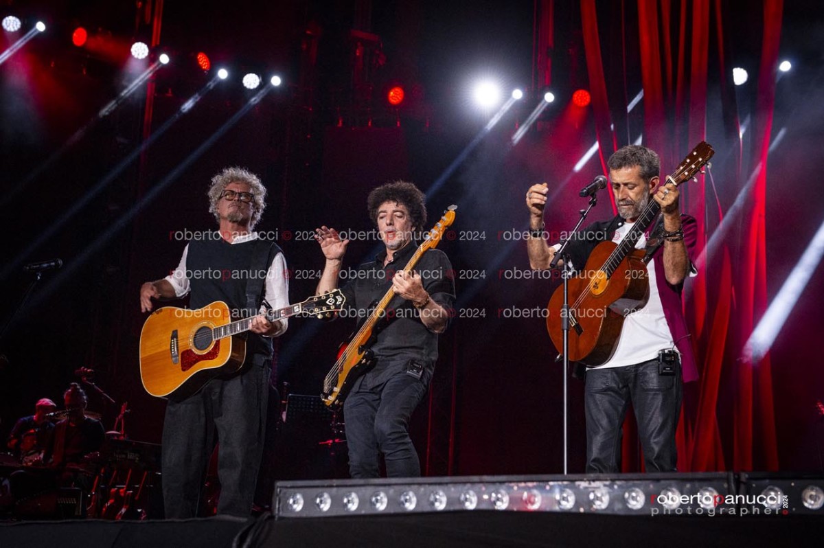 foto concerto Niccolo Fabi - Daniele Silvestri - Max Gazze - Circo Massimo 06-07-2024