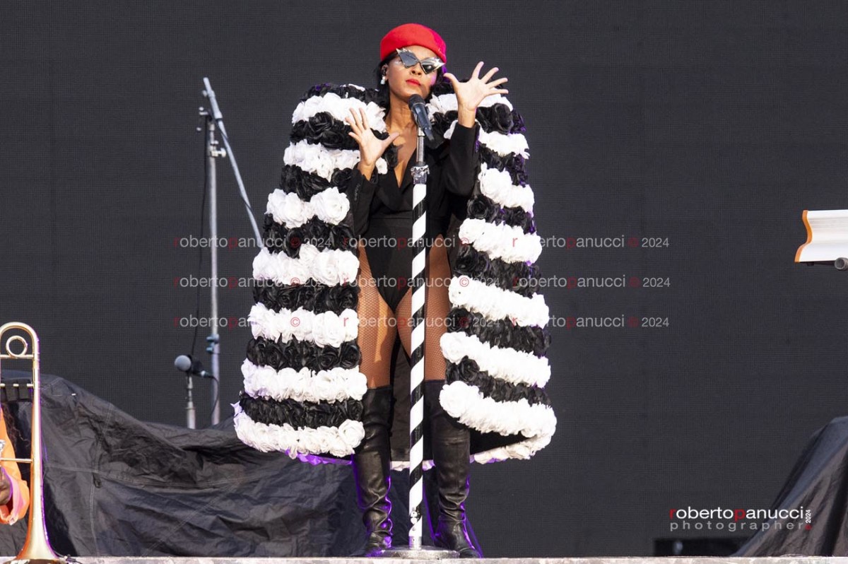 foto concerto Janelle Monae - Stadio Olimpico 12-07-2024