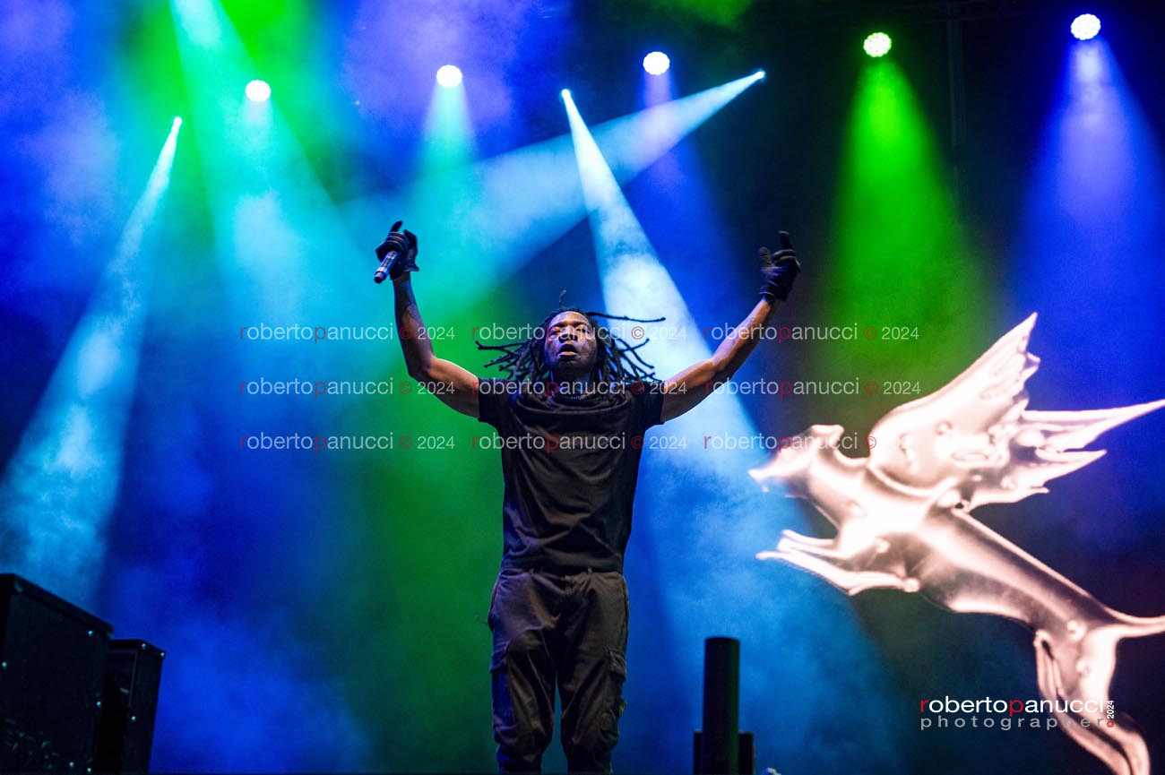 foto concerto Kenny Mason - Rock in Roma 16-07-2024