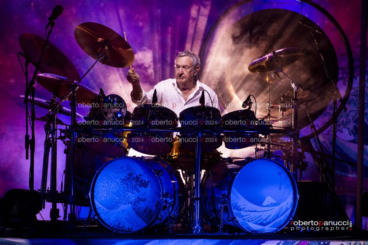 foto concerto Nick Mason - Auditorium Parco della Musica 21-07-2024