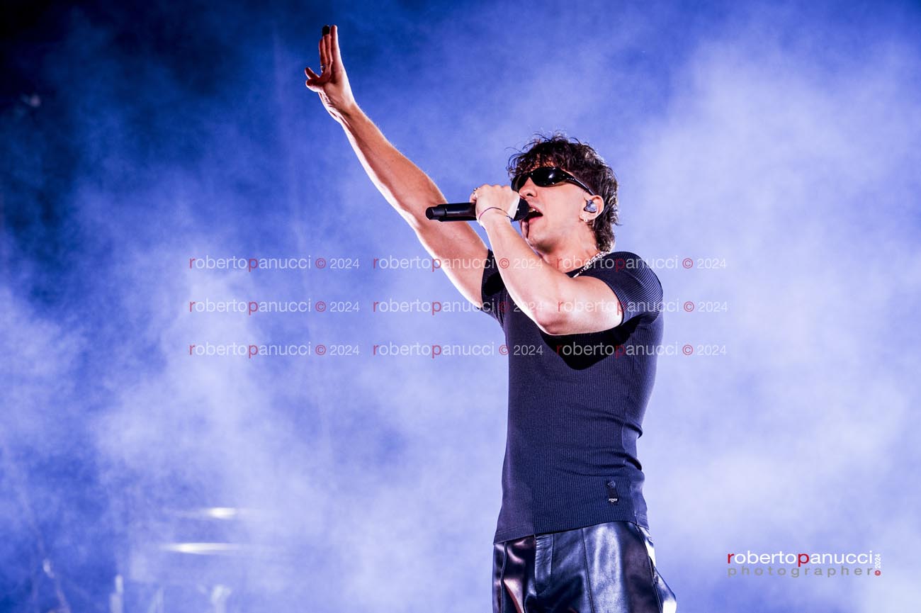 foto concerto Tedua - Rock in Roma 27-07-2024