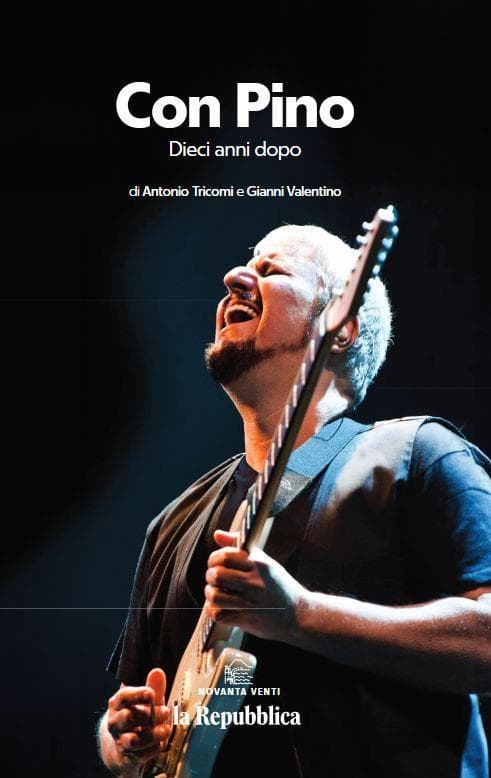 foto libro Con Pino - di Antonio Tricomi e Gianni Valentino - Repubblica - Guida Editori 04-10-2025