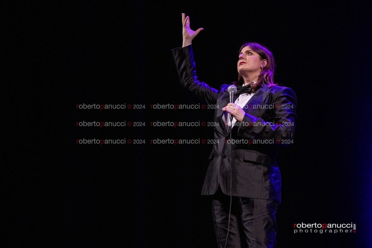 foto spettacolo Michela Giraud - Teatro Brancaccio 20/21-01-2025