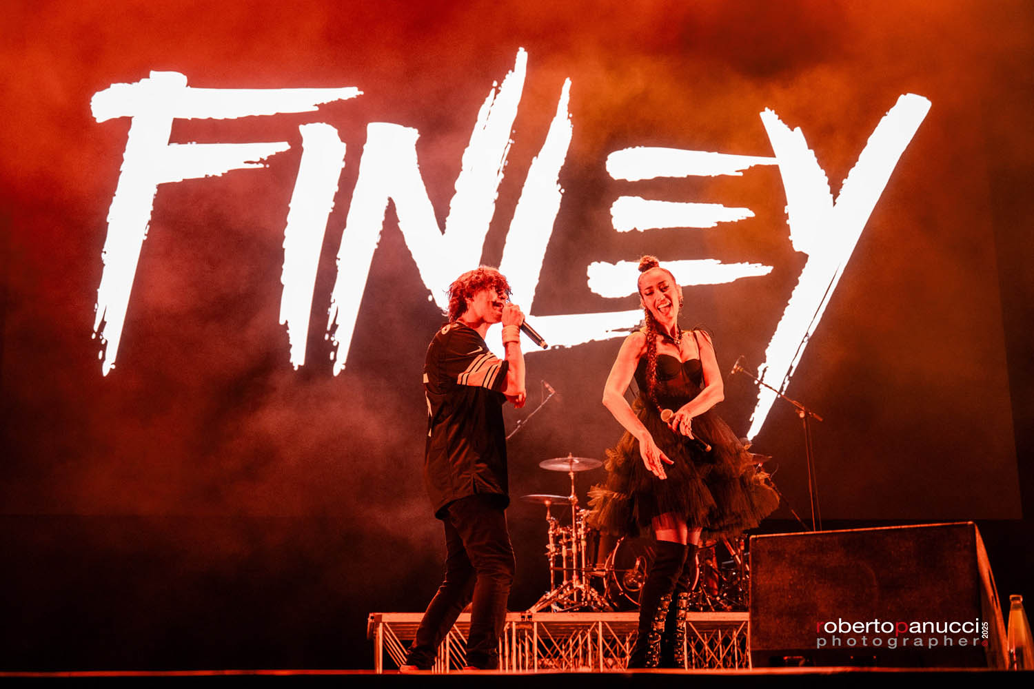 foto concerto Finley feat Nina Zilli - Rock in Roma 24-06-2025