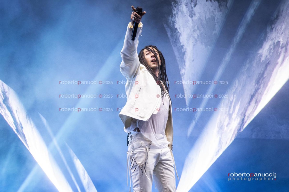 foto concerto Ghali - Rock in Roma 15-07-2025