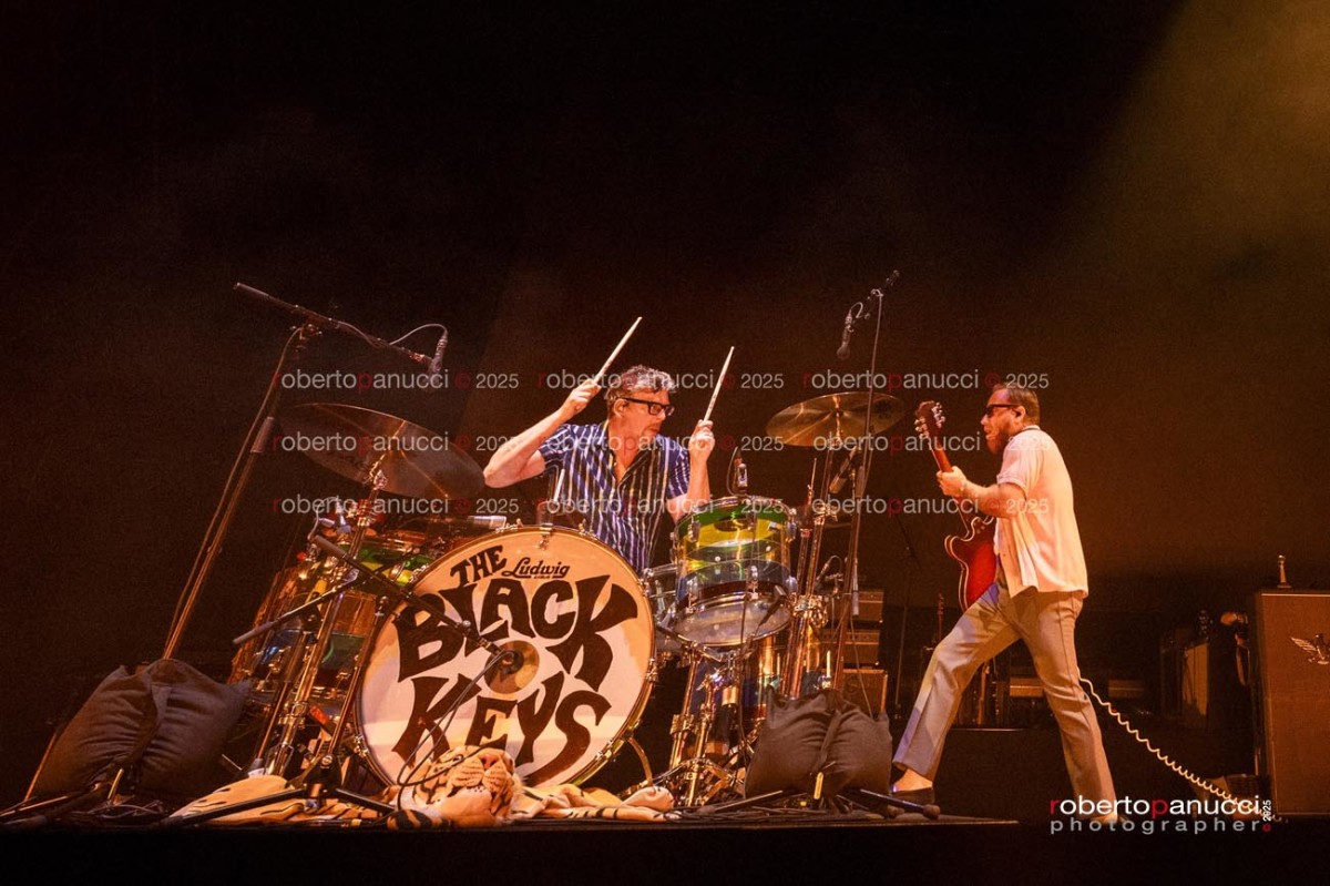 foto concerto The Black Keys - Rock in Roma 16-07-2025
