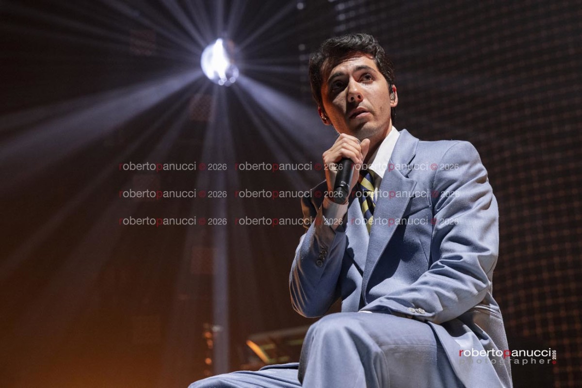 foto concerto Fulminacci feat Tutti Fenomeni - Franco 126 - Palazzo dello Sport 09-04-2026