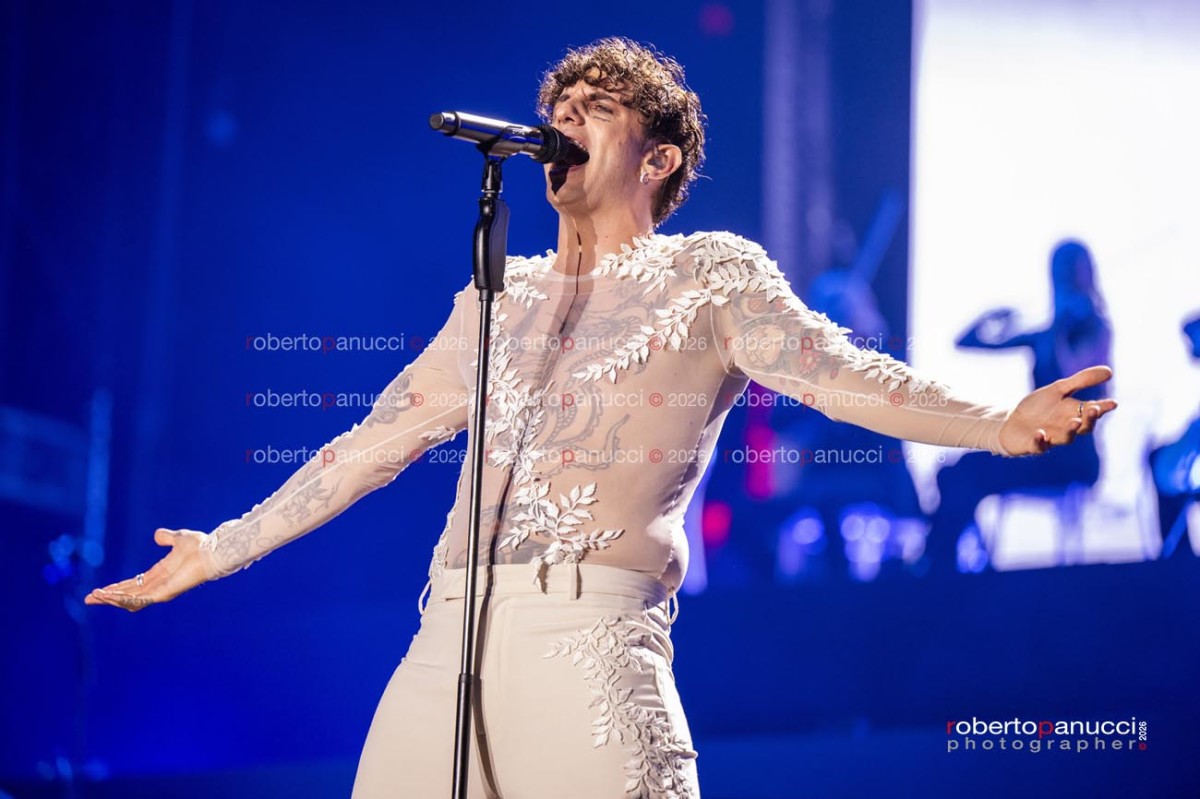 foto concerto Achille Lauro - Stadio Olimpico 10-06-2026