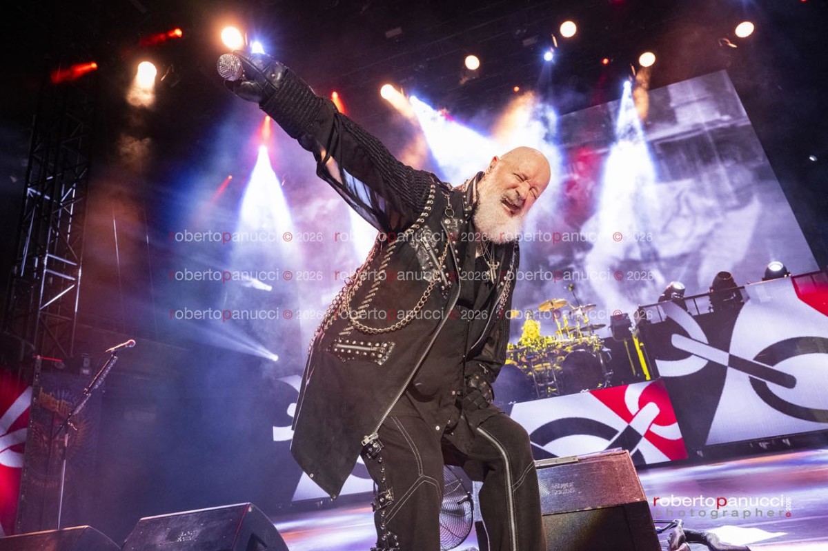 foto concerto Judas Priest - Auditorium Parco della Musica 09-09-2026
